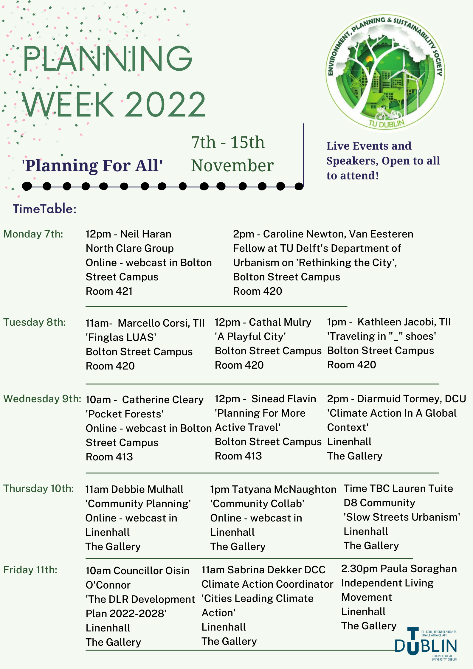 Planning Week 2022