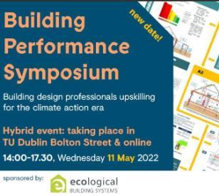 Image for TU Dublin Building Performance Symposium 22