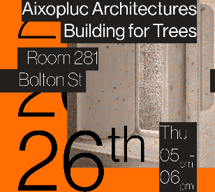 Image for Public Lecture - David Tapias - Aixopluc Architectures