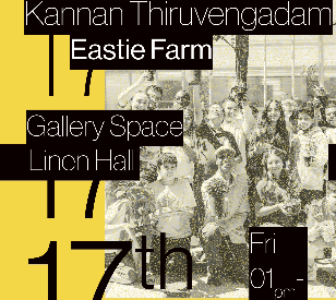 Image for Public Lecture - Kannan Thiruvengadam of Eastie Farm, Boston