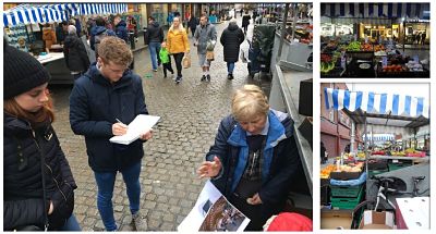 Moore Street Students and Traders