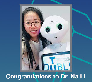 Image for Congratulations Dr. Na Li