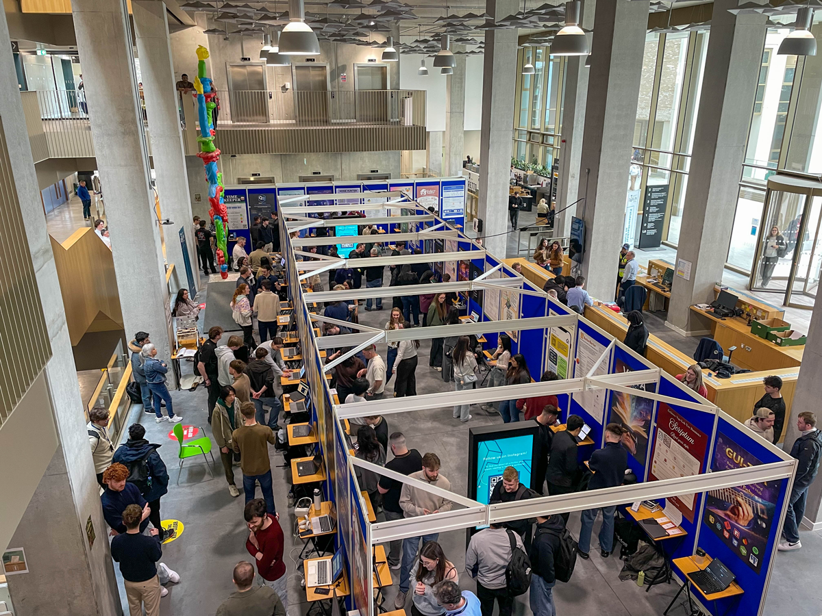 Central Quad Foyer from above