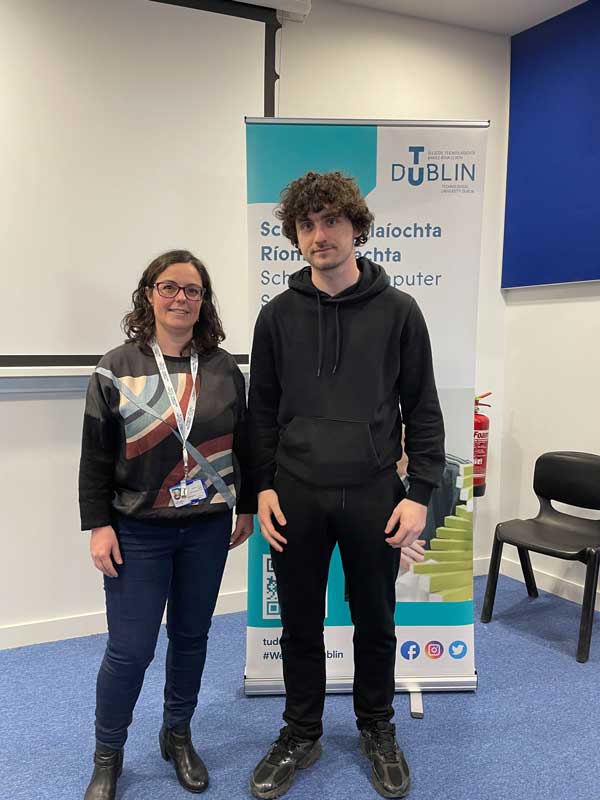 Student Receiving Prize