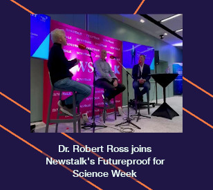 Image for Dr. Robert Ross joins Newstalk's Futureproof for Science Week 