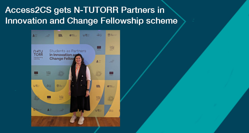 “Claudia Rivera, staff member, at the NTUTORR event”