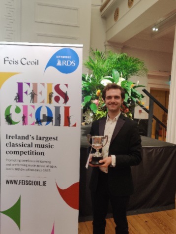 Adam McDonagh - The O'Mara Memorial Cup 1st Prize at Feis Ceoil