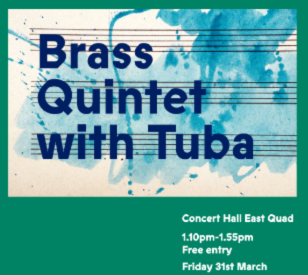 Image for Brass Quintet with Tuba on 31st March 2023             


