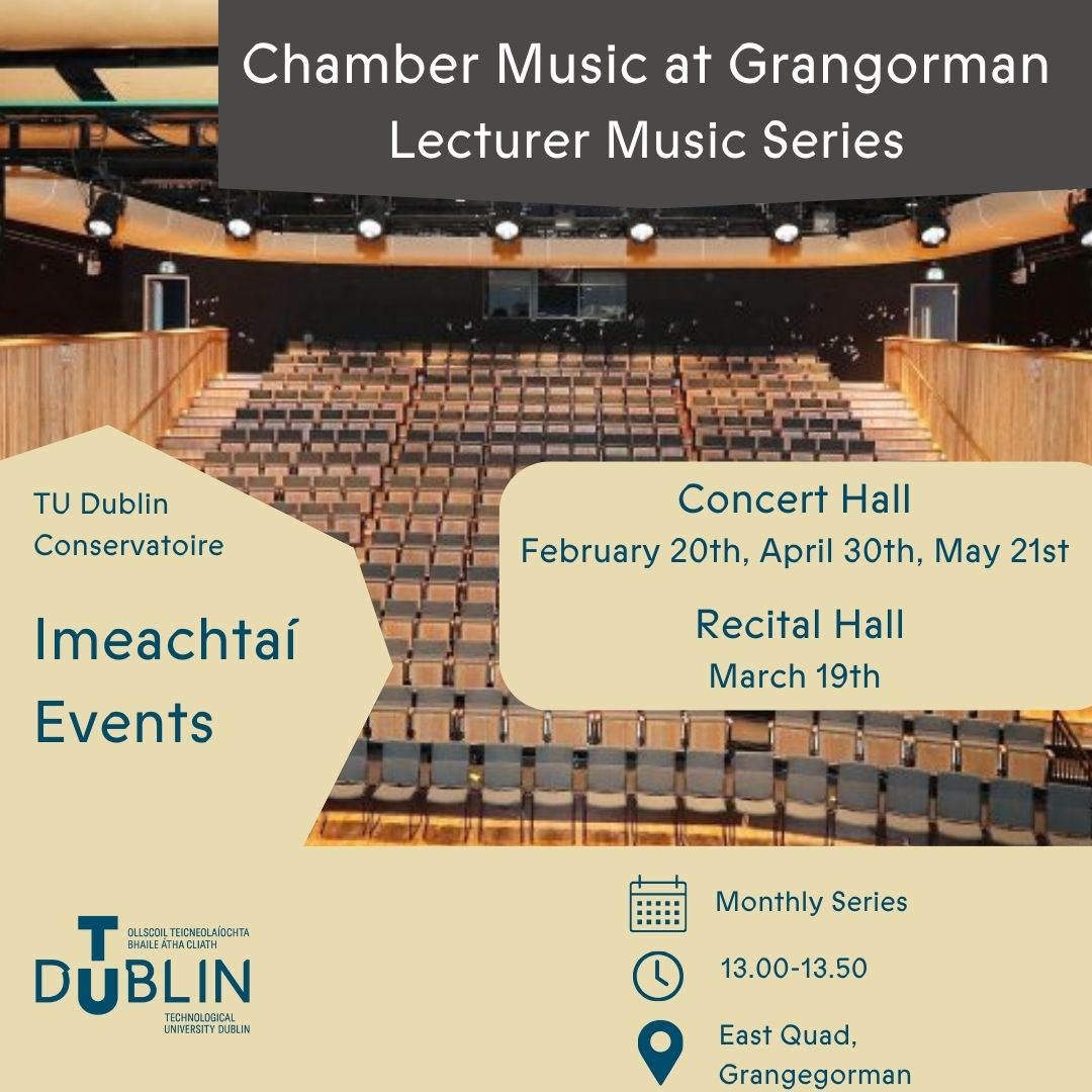Chamber Music Concerts - Upcoming Series Feb - May 2024