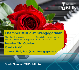 Image for Chamber Music at Grangegorman: October 21st