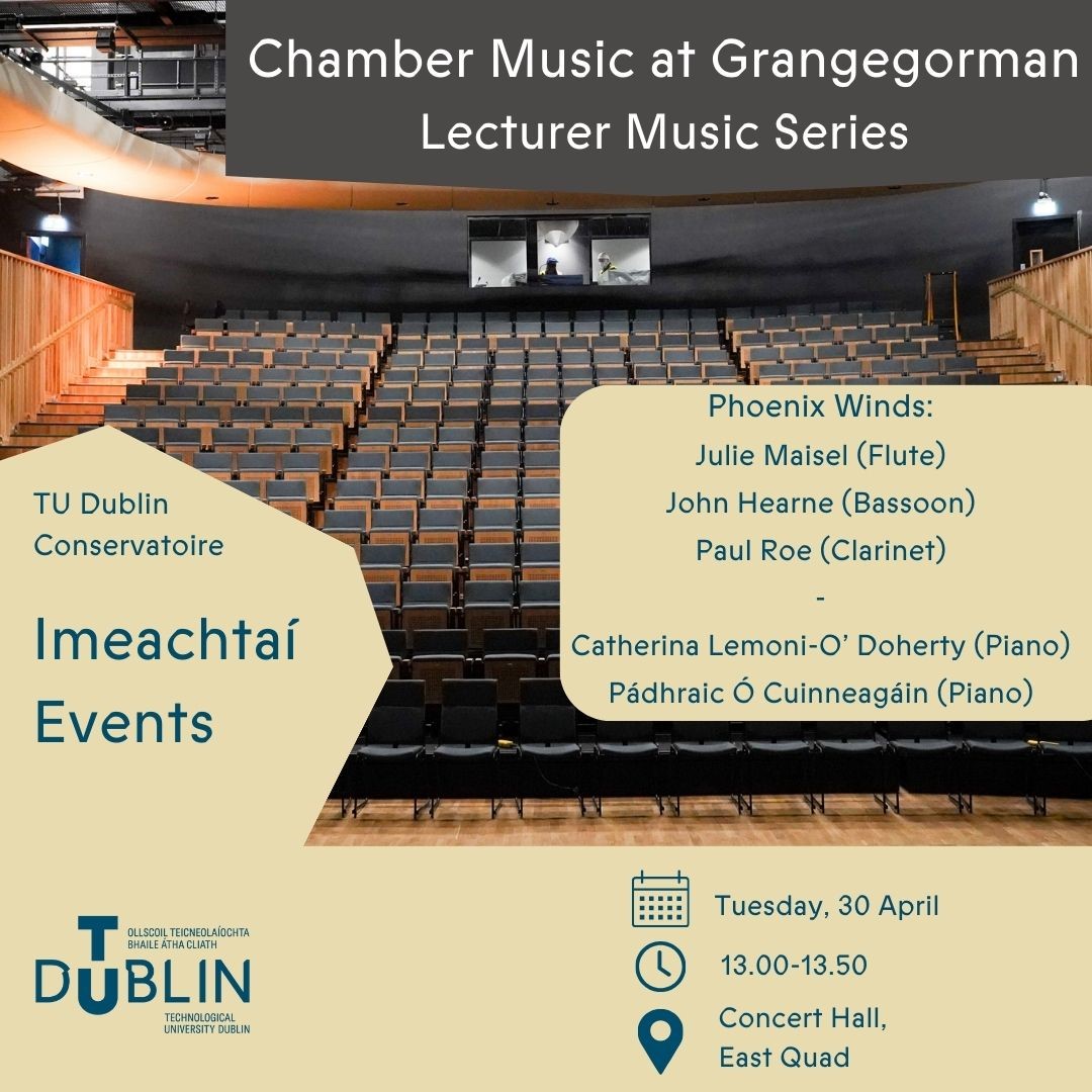 Chamber Music at Grangegorman 30/04/2024