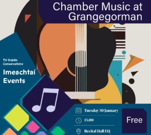 Image for Chamber Music at Grangegorman 30th Jan 2024