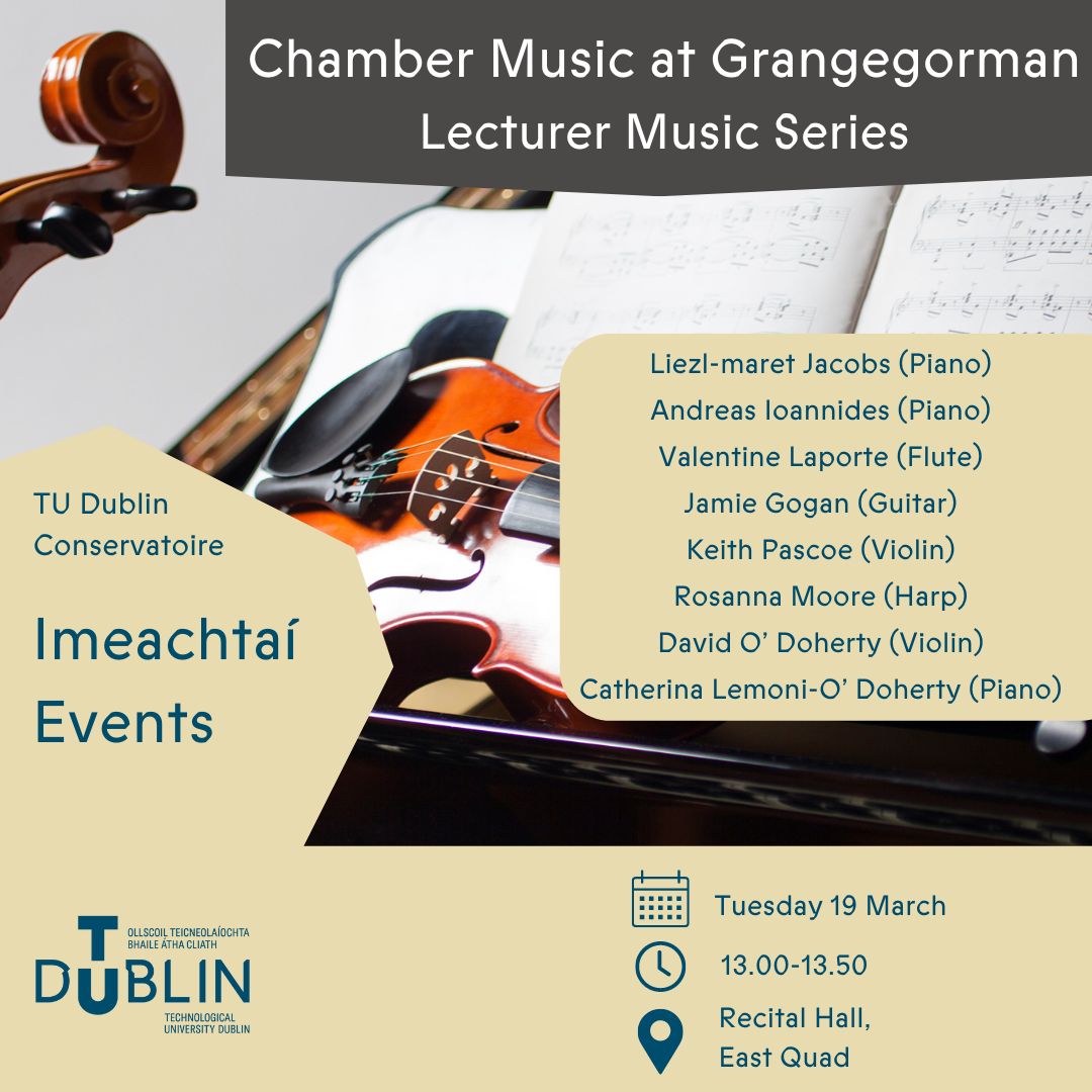 Chamber Music at Grangegorman 19/03/2024