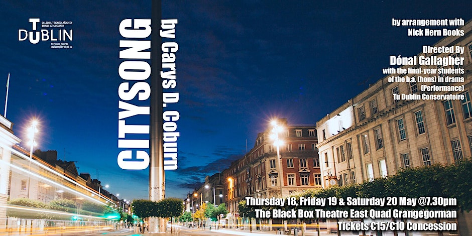 CitySong by Carys D. Coburn 18th - 20th May