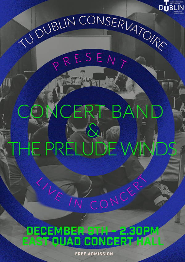 Concert Band and The Prelude Winds 9th December 2023