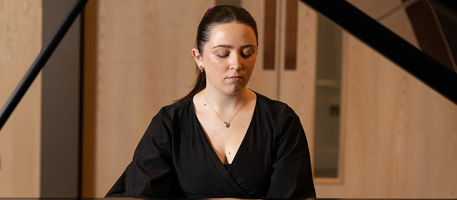 Elena Esposito, pianist at the Conservatoire at TUDublin