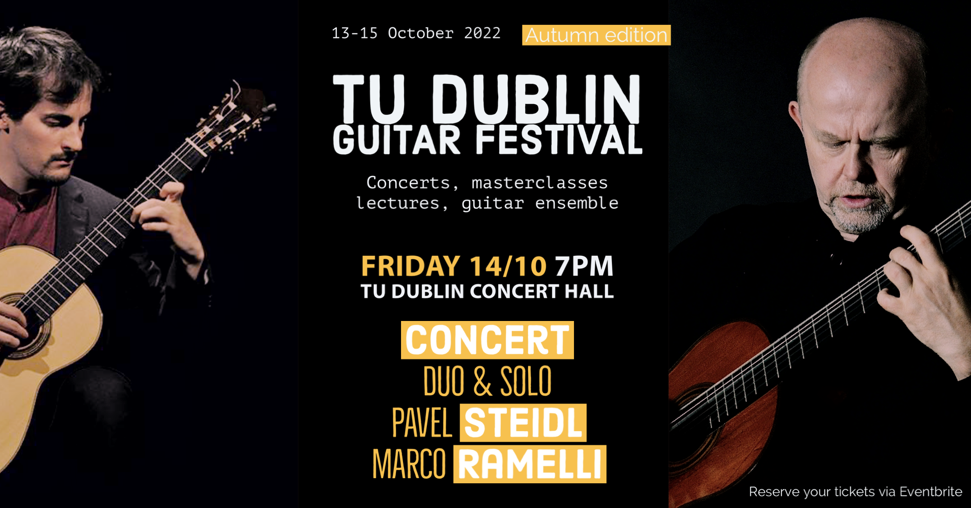 Image for TU Dublin Guitar Festival 13-15 October 2022