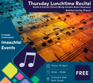Image for Thursday Lunchtime Recital 10/04/2025