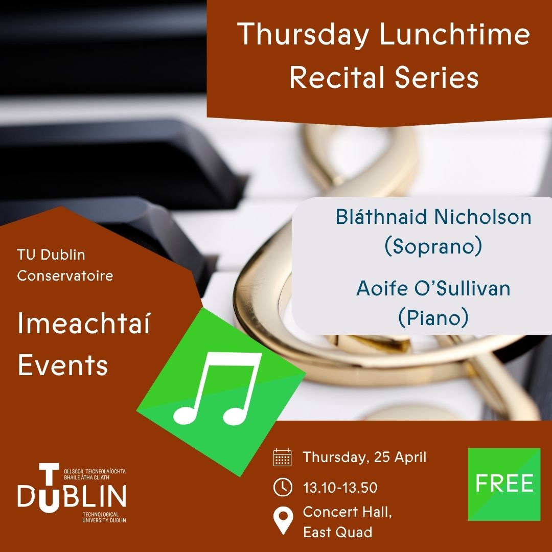 Thursday Lunchtime Recital 25/04/2024