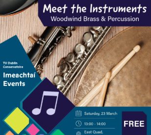 Image for Meet the Instruments: Woodwind Brass & Percussion 23/03/2024
