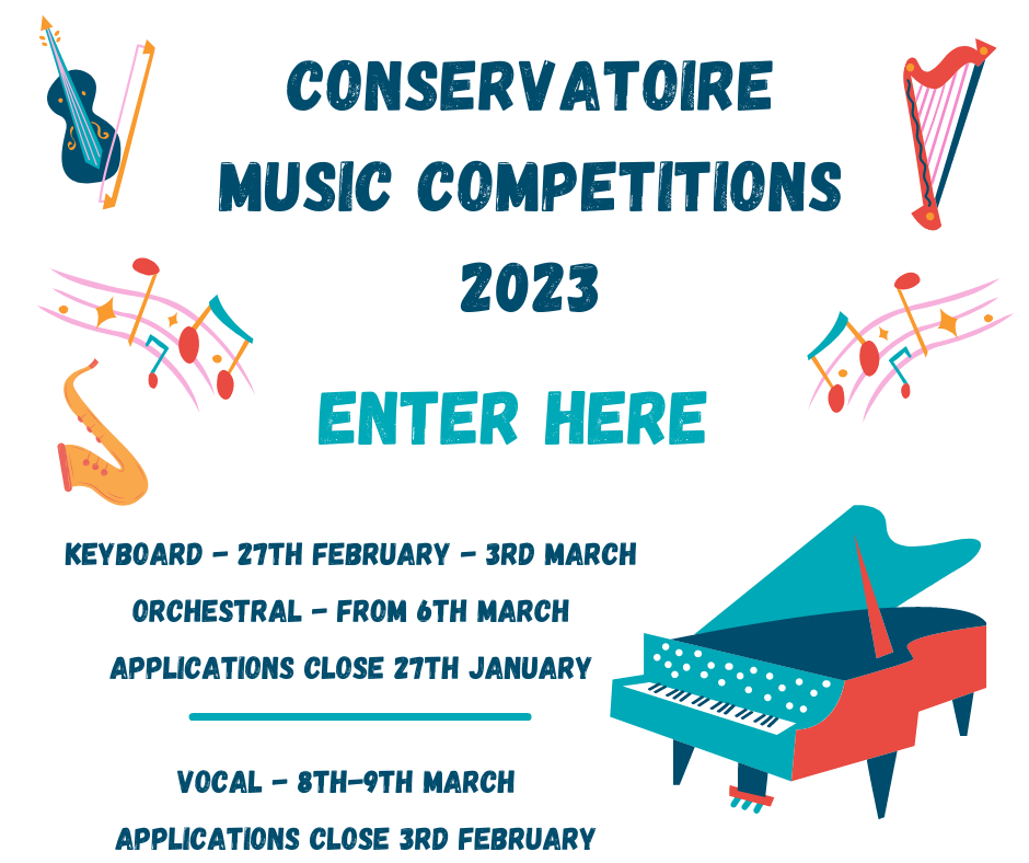 Image for Conservatoire Music Competitions 2023