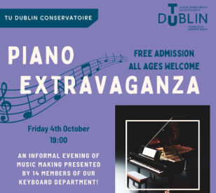 Image for TU Dublin Piano Extravaganza 04/10/2024