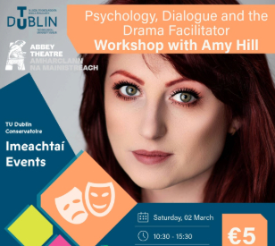 Image for Psychology, Dialogue & The Drama Facilitator Workshop with Amy Hill 02/03/2024