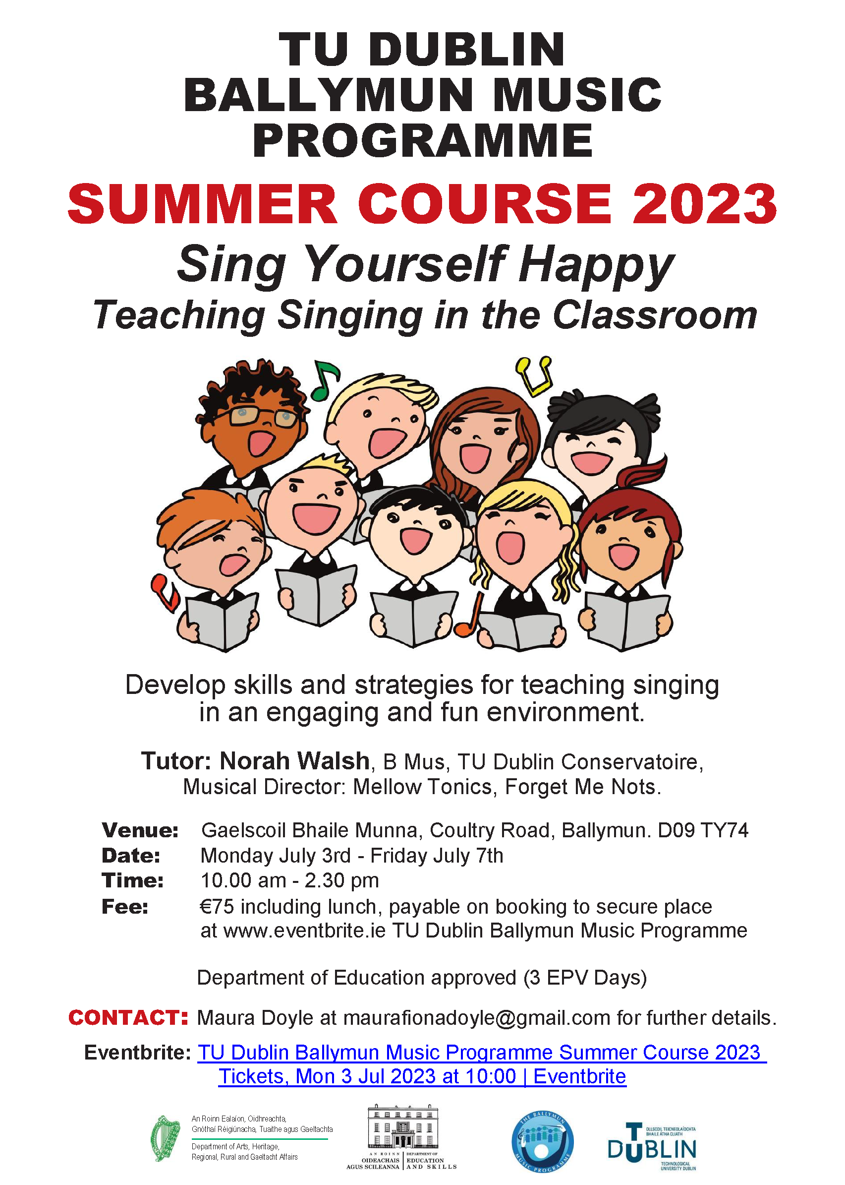 Sing Yourself Happy - Teaching Singing in the Classroom