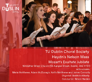 Image for TU Dublin Choral Society

6th December 2023
