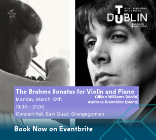 Image for The Brahms Sonatas for Violin and Piano 10/03/2025