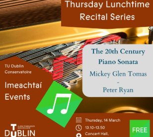 Image for Thursday Lunchtime Recital 14/03/2024