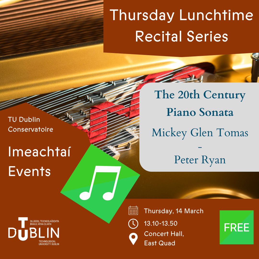 Thursday Lunchtime Recital 14/03/2024