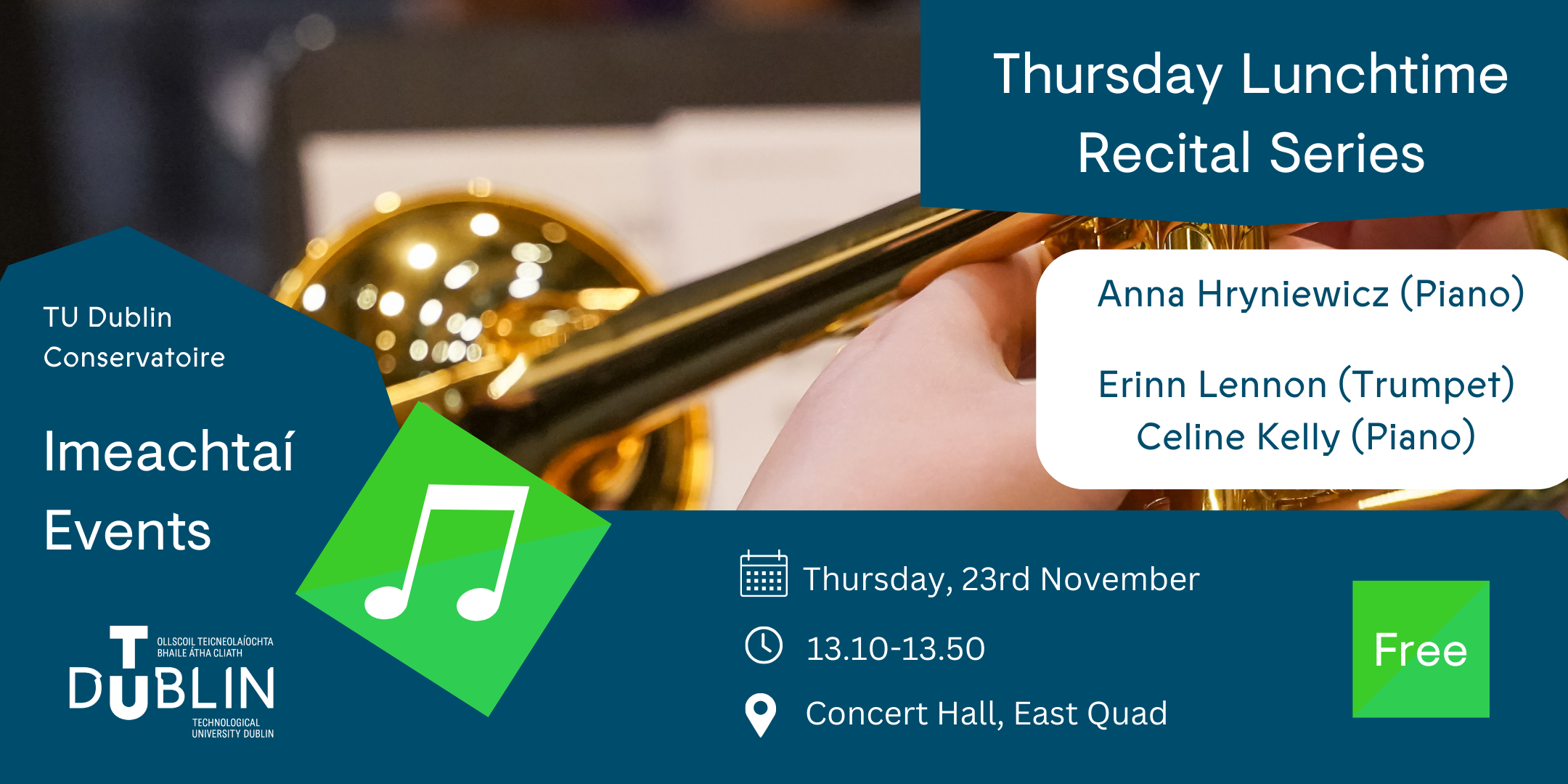 Thursday Lunchtime Recital 23rd Nov 2023