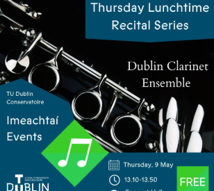 Image for Thursday Lunchtime Recital  Clarinet Ensemble 09/05/2024  