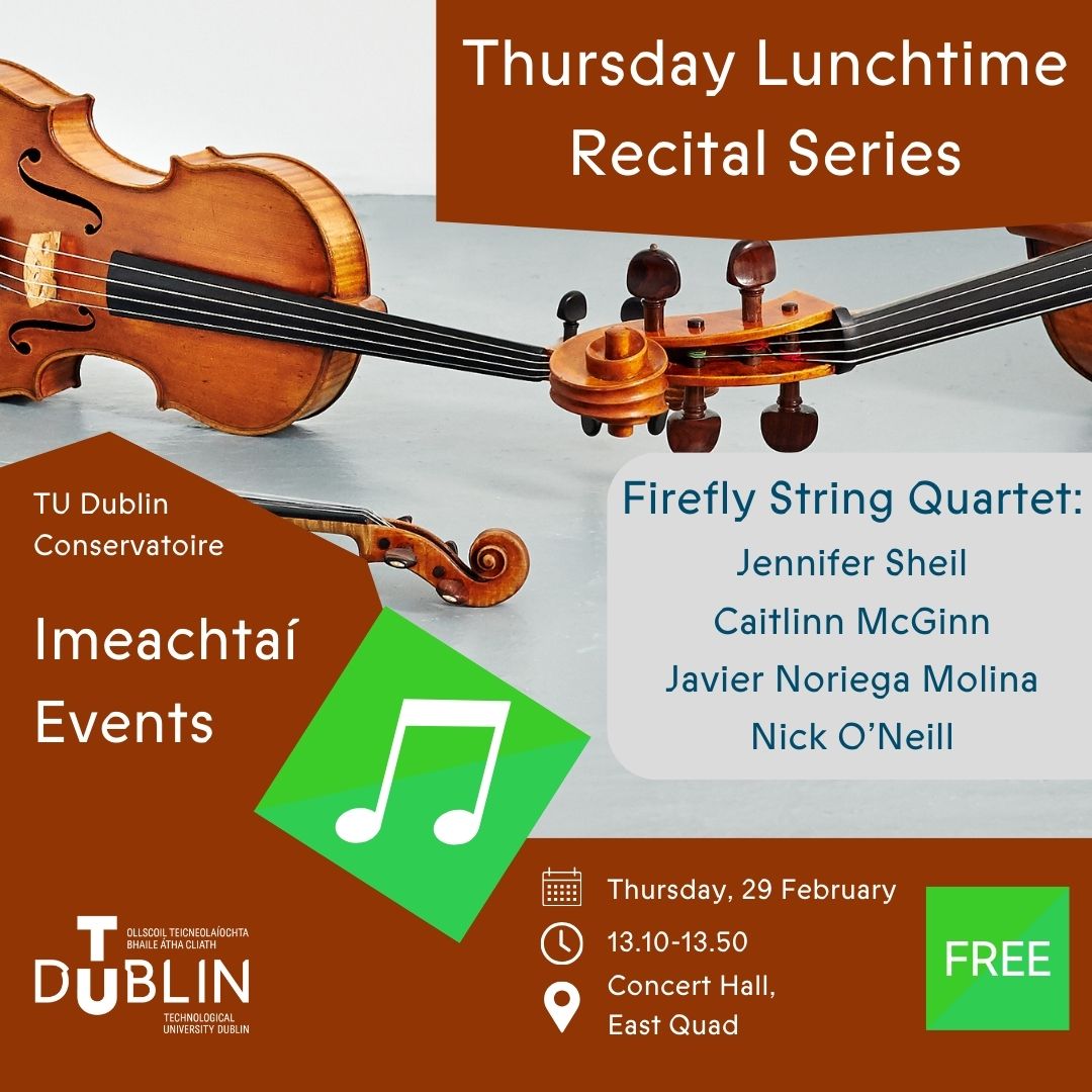 Thursday Lunchtime Recital 29/02/2024