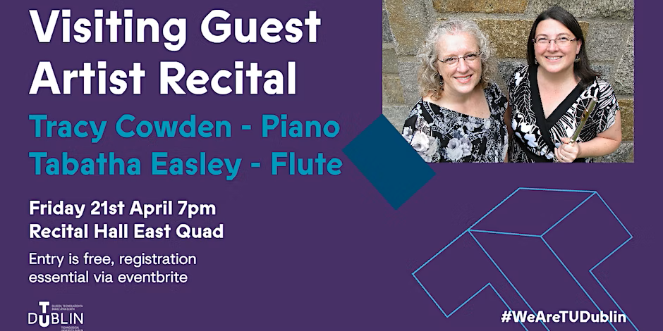 Visiting Guest Artist Recital with Tabatha Easley & Tracy Cowden 21.04.2023