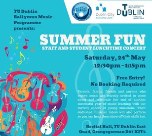 Image for Summer Fun | Ballymun Music Programme Concert