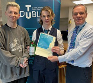 Image for Student Samuel Lynch announced winner of School Wide-Diageo Cocktail Competition 