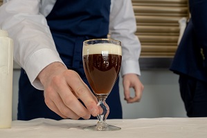 Image of Irish Coffee in Training Restaurant