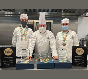 Image for Clean Sweep for TU Dublin Professional Cookery Students at CATEX 2021