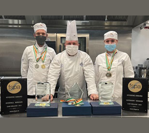 Image for Clean Sweep for TU Dublin Professional Cookery Students at CATEX 2021