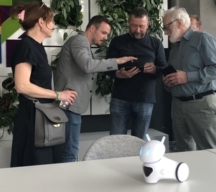 Image for TU Dublin team present their work on an "ECDL for mobile devices & smart home tech" at the EU Hands-on-SHAFE project meeting in Warsaw