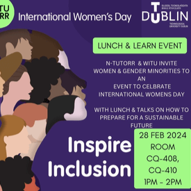 Image for International Women's Day 2024 - Lunch and Learn Event