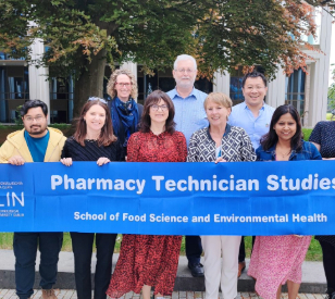 Image for Pharmacy Technician Studies Team Celebrates National DELTA Award Recognition