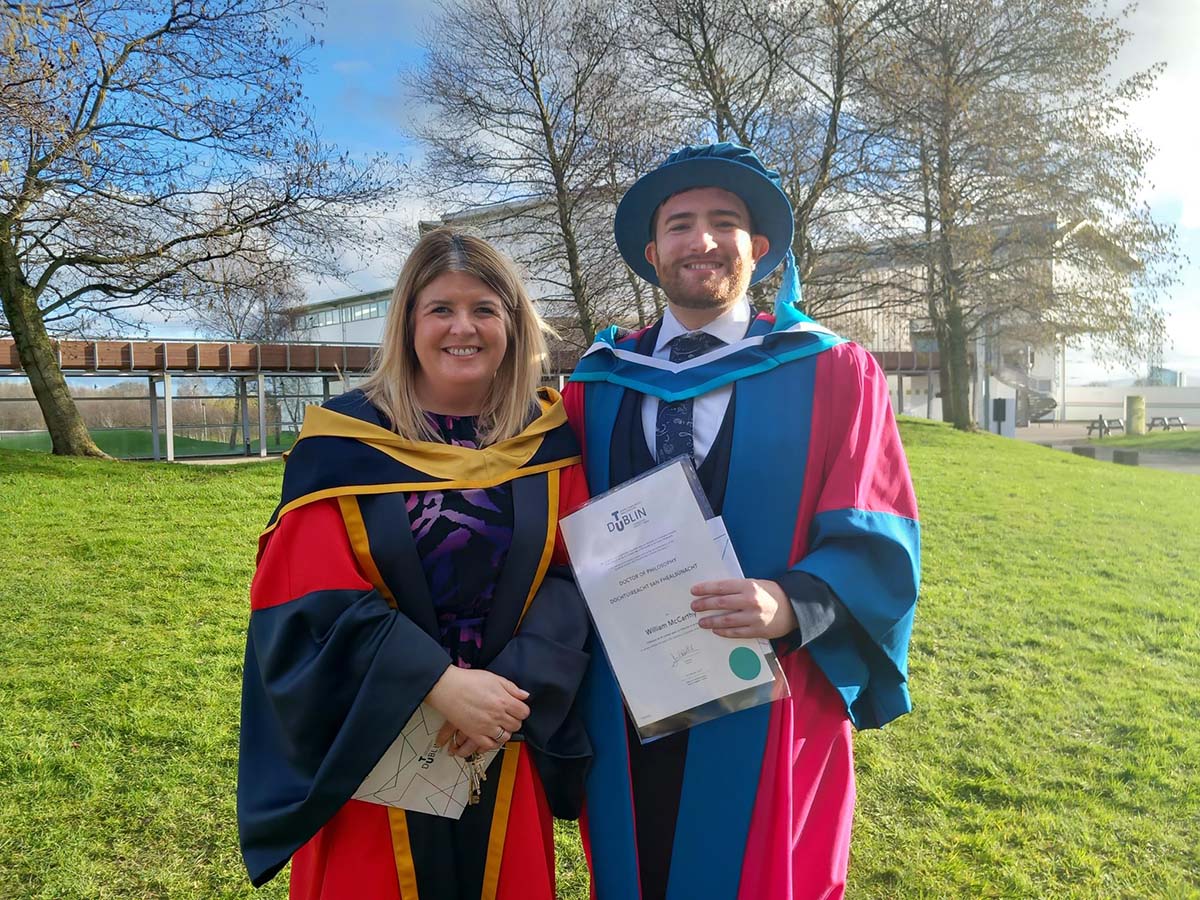 Conferred with their Doctor of Philosophy on 16th March 2023 at the TUDublin graduation.