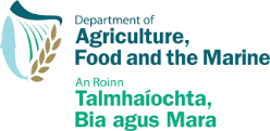 Logo for the Department of Agriculture, Food and the Marine