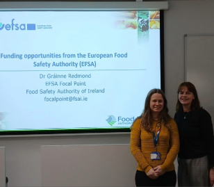 Image for Dr Grainne Redmond FSAI 2026 visit to TU Dublin