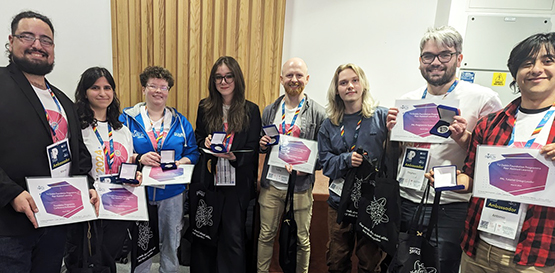 Image showing former students of TU Dublin’s Access Foundation Programme who acted as ‘TU Dublin Ambassadors,’ recognised for their leadership and peer tutoring roles