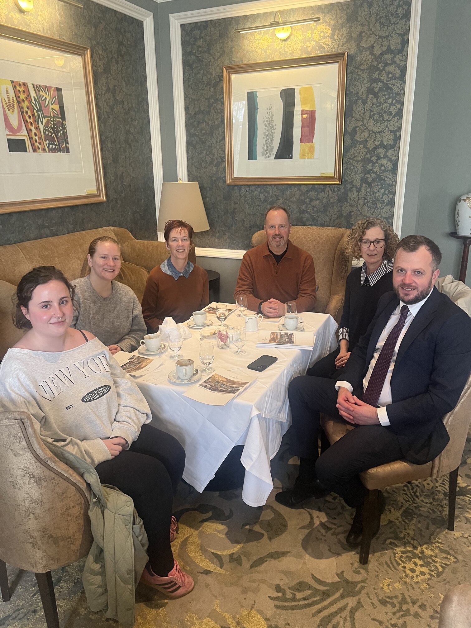 Masters Students Visit RDS