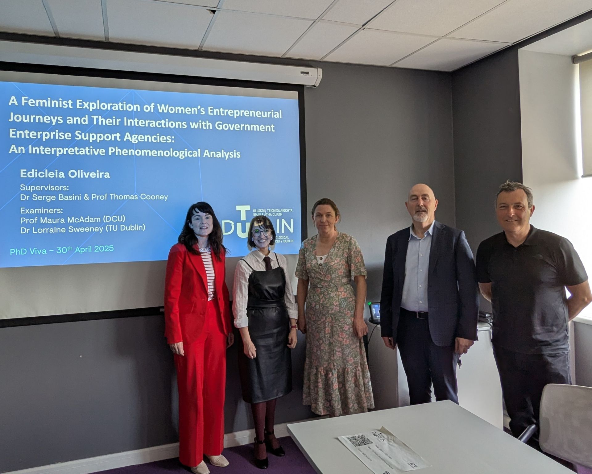 Image for School of MPO Congratulates Dr. Edi Oliveira on Doctoral Achievement